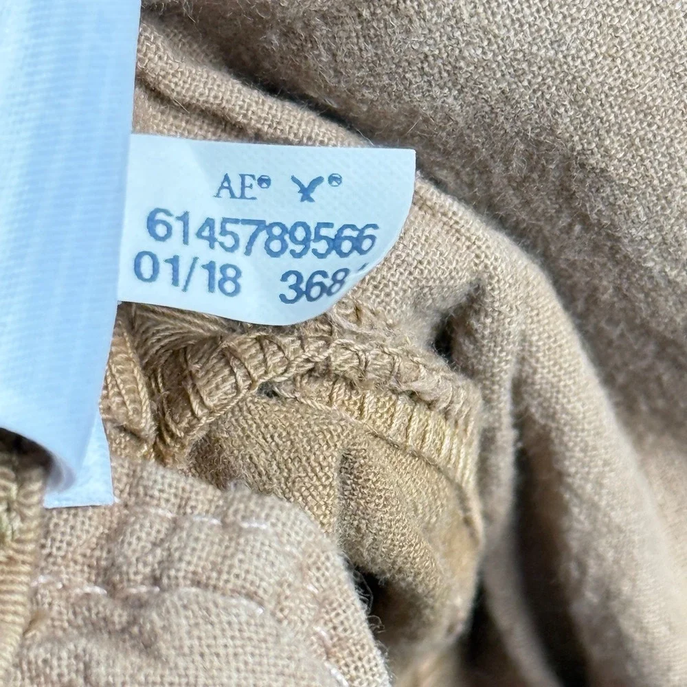 American Eagle Ne(x)t Level Flex Pants 28x32 Men's Slim‎ Straight Khaki Stretch